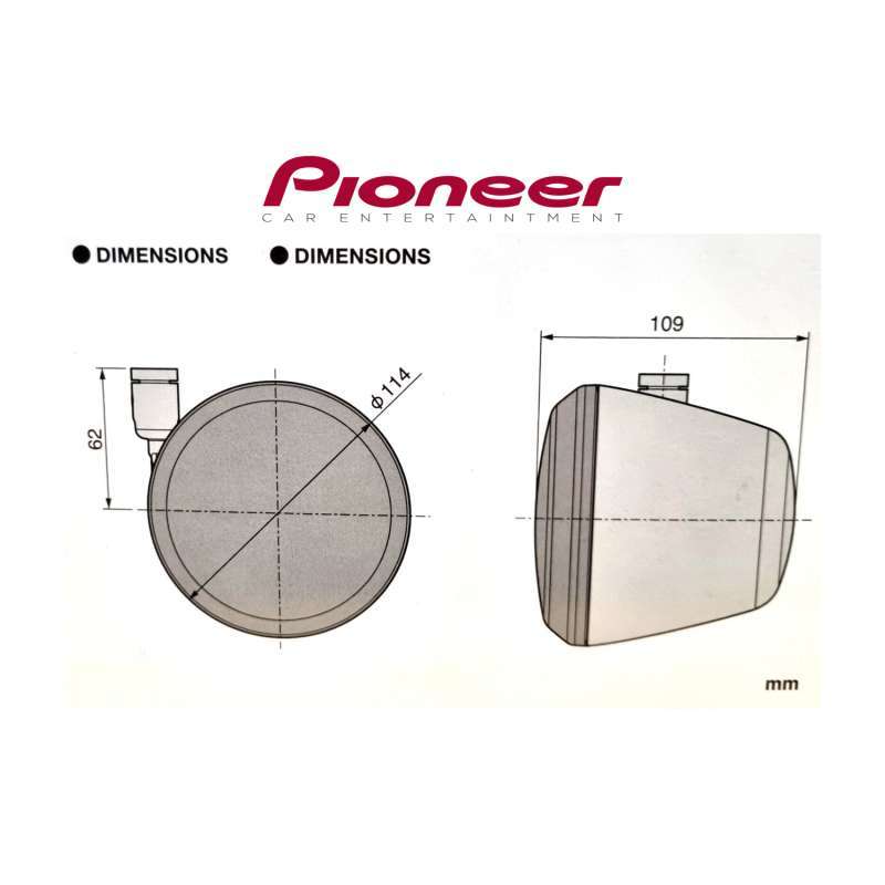 Altoparlanti per Auto Pioneer TS-R6951S