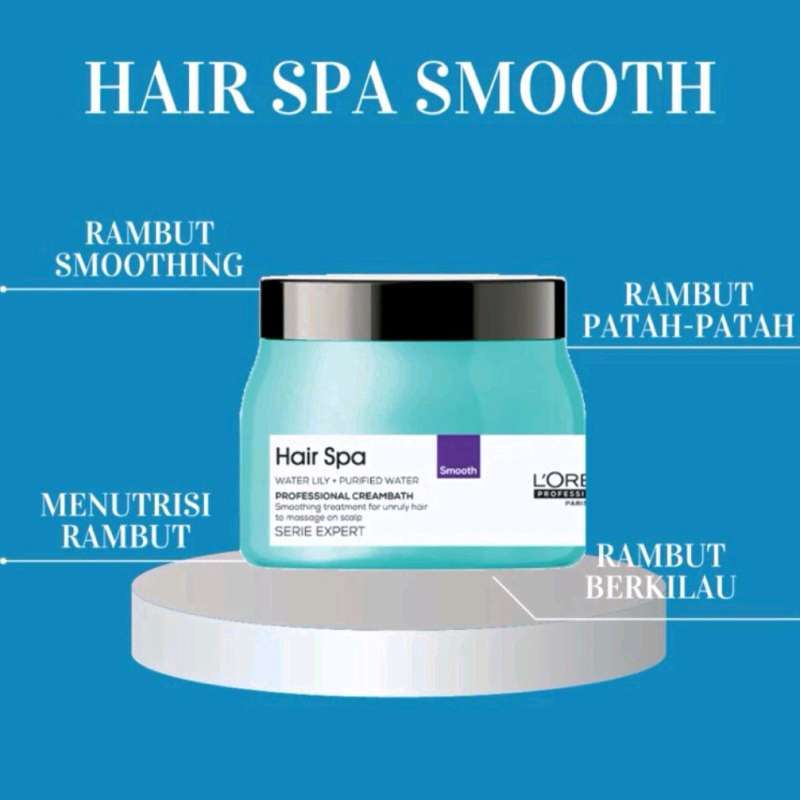 Smoothing Creambath Spa Cream For Smoothened Hair L'oreal Hair Spa