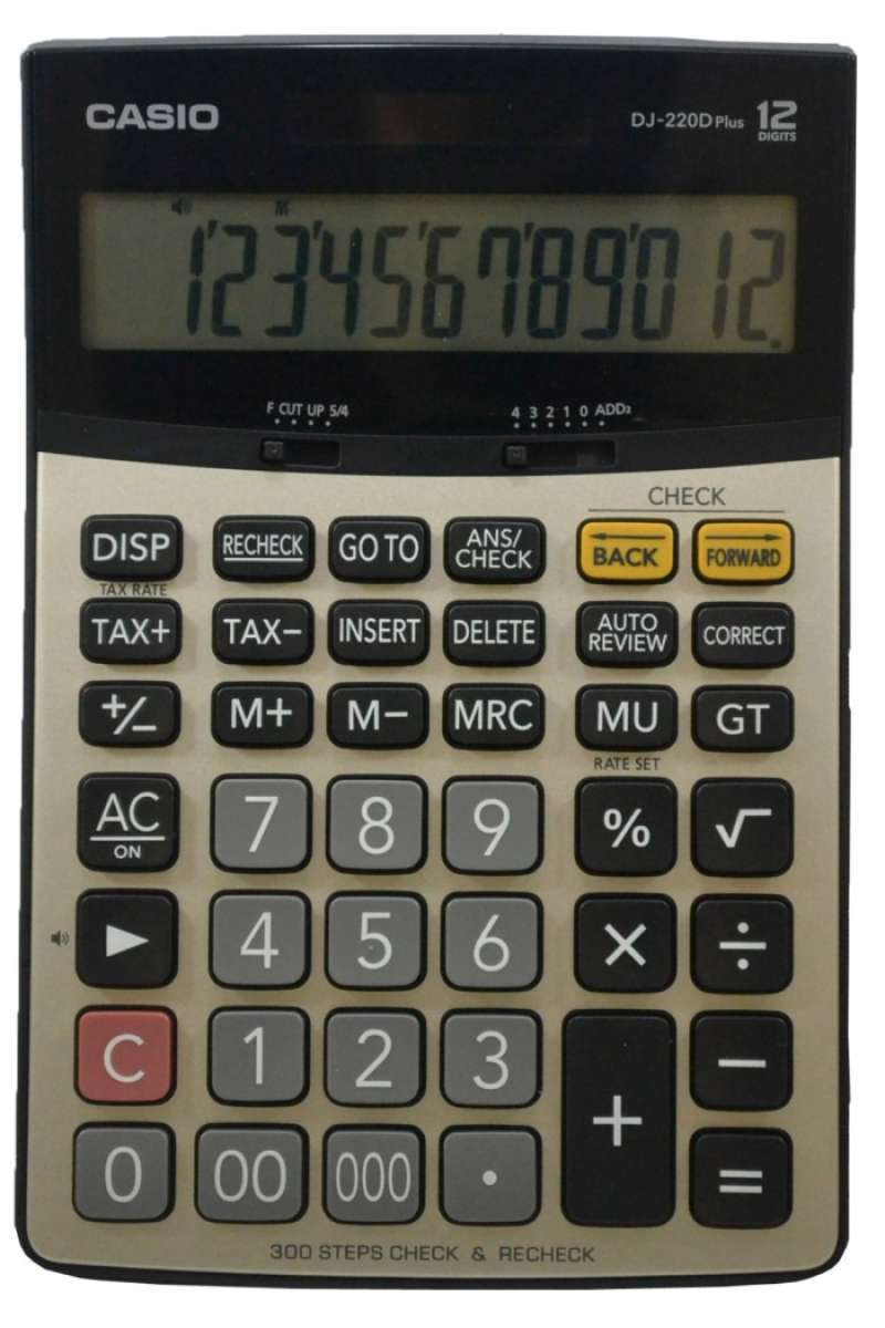 Jual Kalkulator Casio Dj 220d Plus Calculator 12 Digit Original Di Seller Maha Karya Seller Wijaya Kusuma Kota Jakarta Barat Blibli