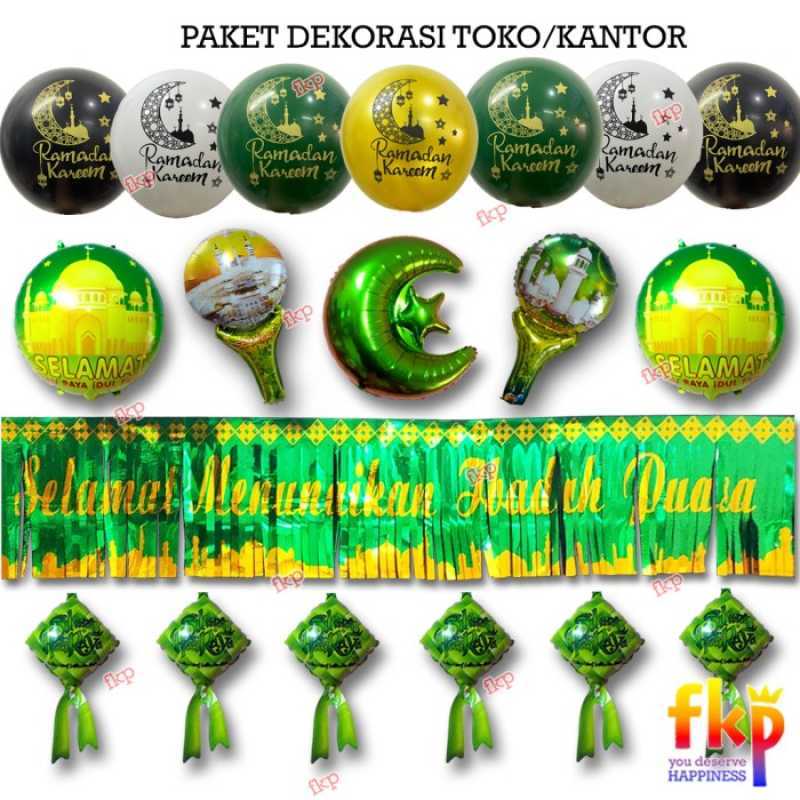 Promo Paket Dekorasi Ramadan Kantor / Rumah Makan / Dekor Idul Fitri