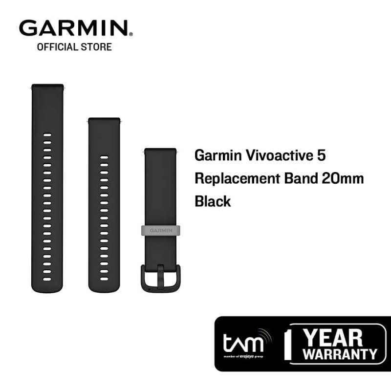 Garmin vivoactive replacement band black outlet