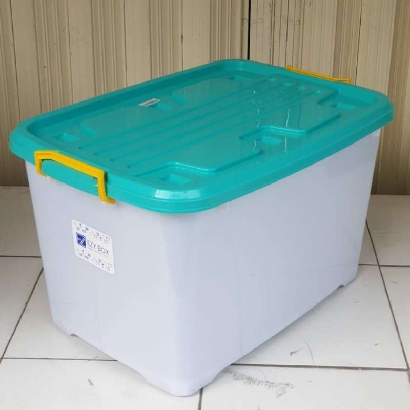 Promo Container Box 130 Liter Besar Tebal Kuat Tahan Banting Ezy Box EZ ...