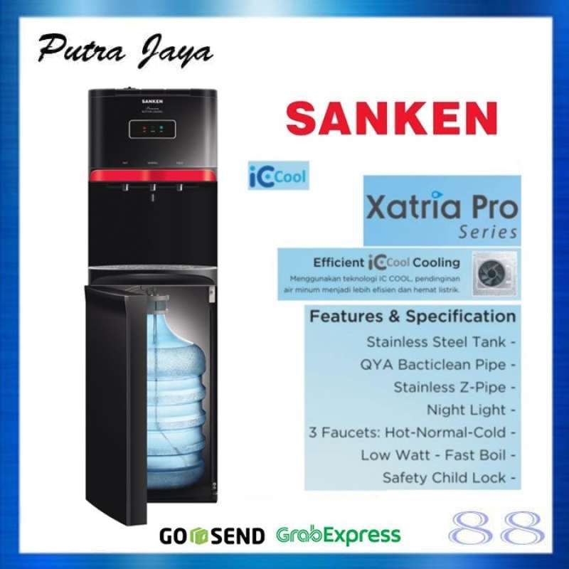 Promo Sanken Dispenser Galon Bawah HwdC533Ic Bottom Loading Diskon