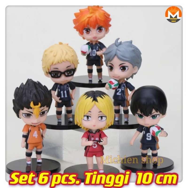 Haikyuu Acryl Figur – Shoyo Hinata & Tobio Kageyama Als Stabile Stehfigur, Perfekt Für Fans