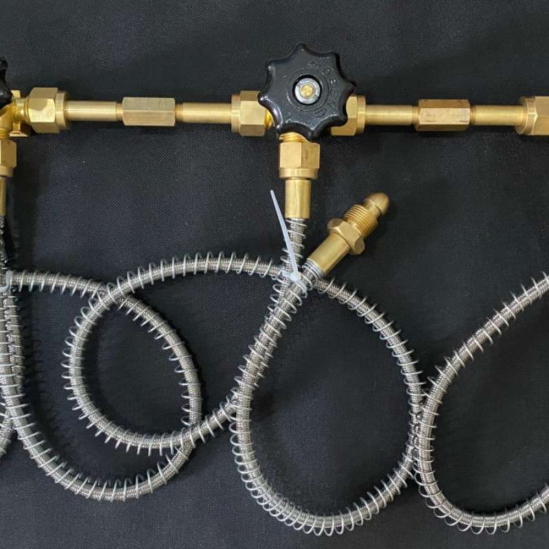 Promo STARMED Pigtail Flexible Oxygen 3 Way Valve Selang Transfer