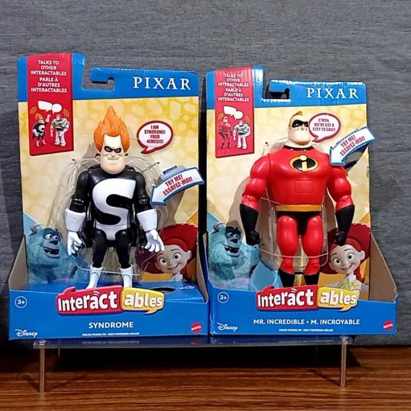 Promo Disney Pixar Interactables Toy Story and Incredibles Talking ...