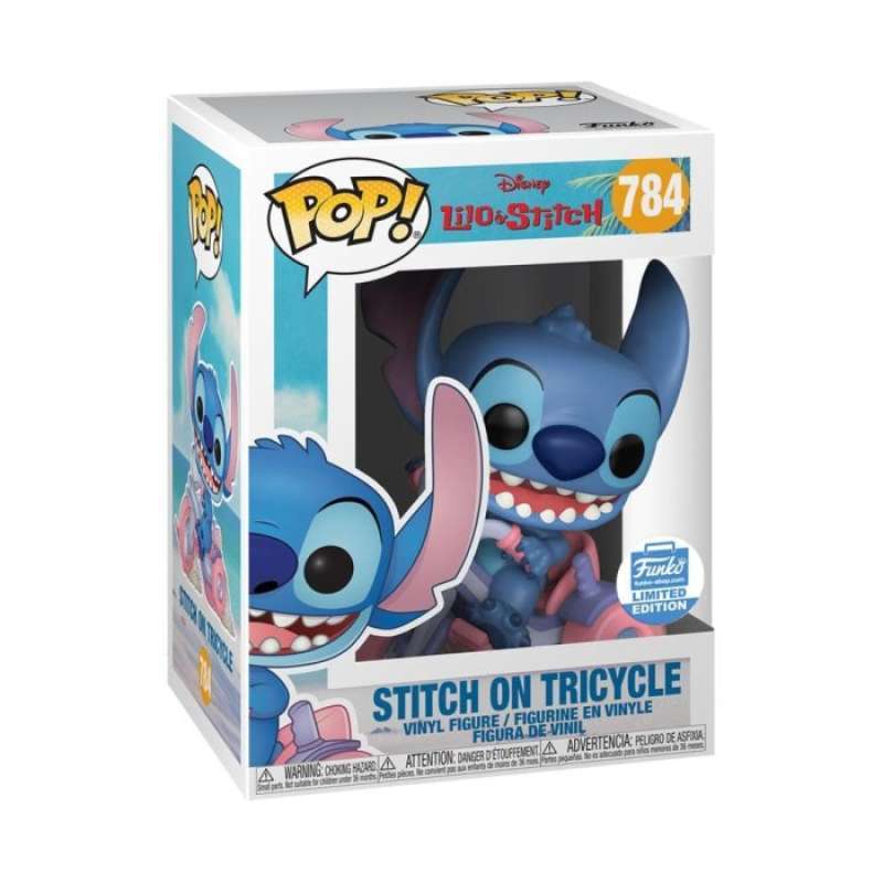 Stitch Promo Set Promo Pop! Exclusive Shop - Lilo & Stitch - Stitch on Tricycle Diskon ...
