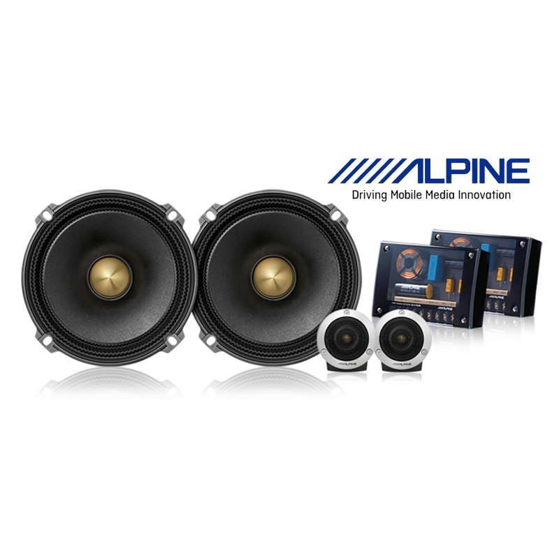Alpine DDLINEAR DLX-F17W スピーカーセット（ALPINE 持たそ