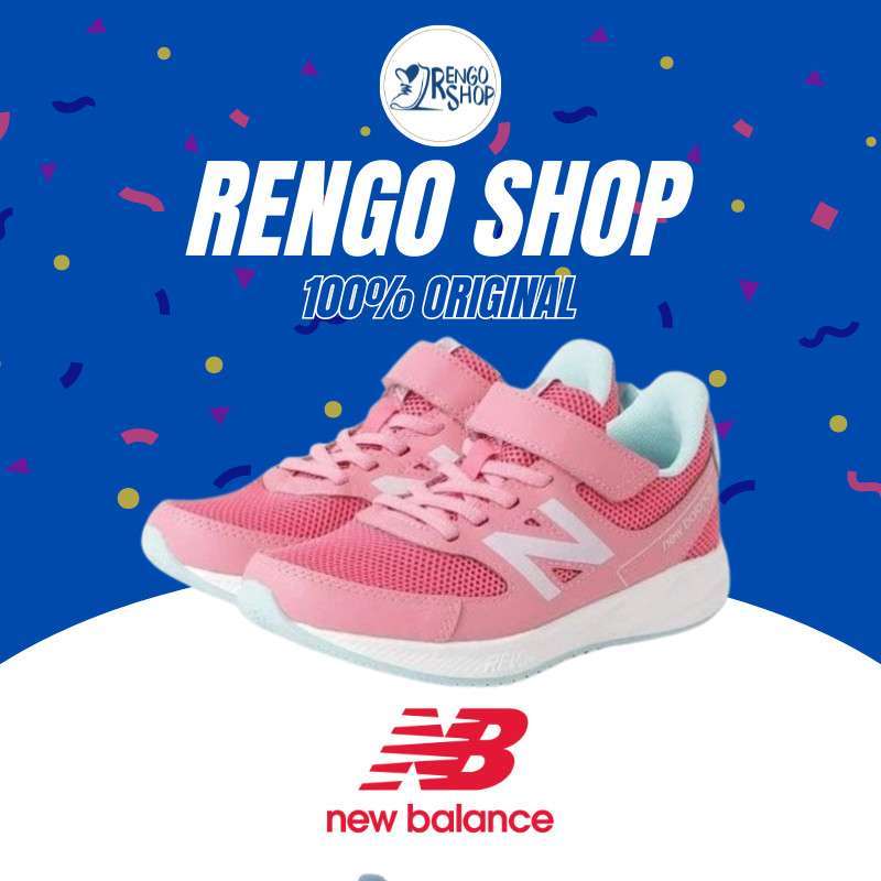 Ori Sepatu Sneakers Anak Wanita NB New Balance 570 V3 Wide YT570PC3