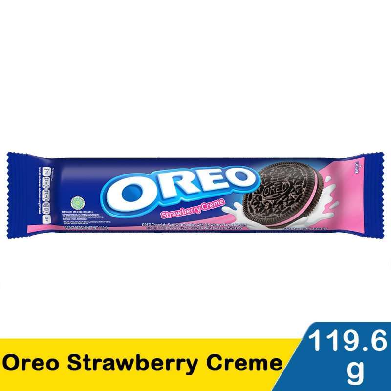 Jual Oreo Biskuit Sandwich Cokelat Krim Vanila Vanilla Red Velvet ...