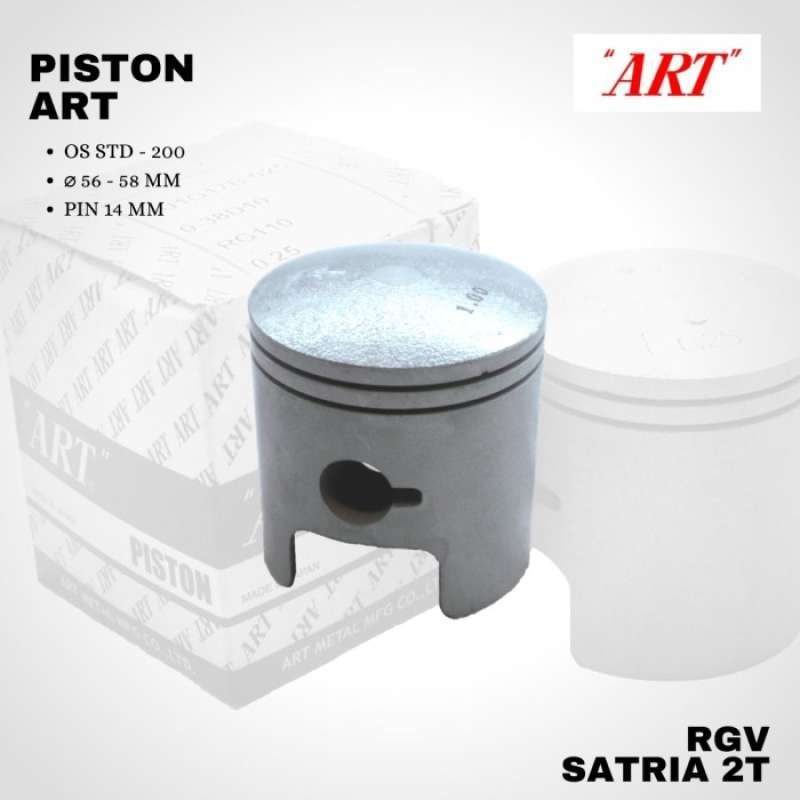 Pin Point Rgv Promo New Piston Art Rgv Satria Pin 14 Os Std-200 Terbaru - 200 (⌀58 ...