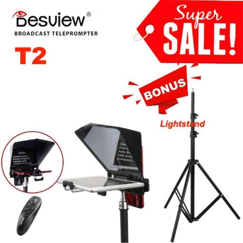 Teleprompter T2 Für Handy & Tablet - Perfekt Für Live-Streams Und Videos