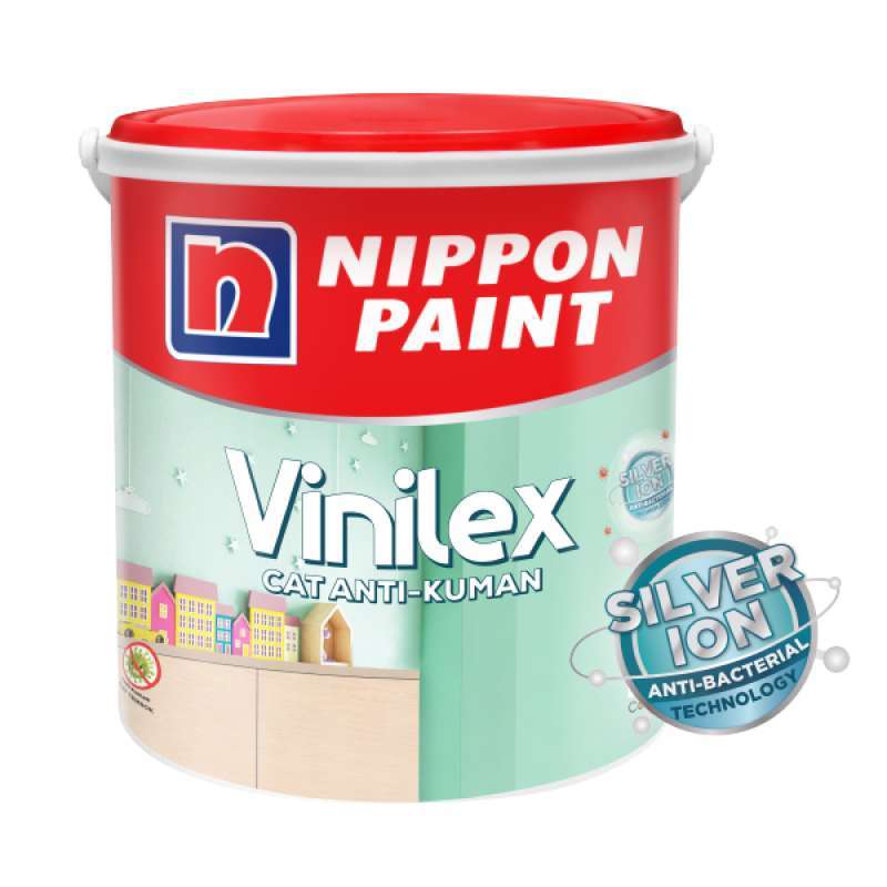 Promo Nippon Paint Vinilex Silver Ion Tinting Cat Tembok [25kg] Ow