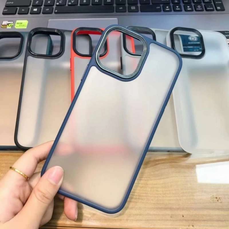 Per IPhone 16 15 14 Pro Max 13 12 11 XS XR 8 Ultrasottile Opaco Cover E Custodie - Foto 11