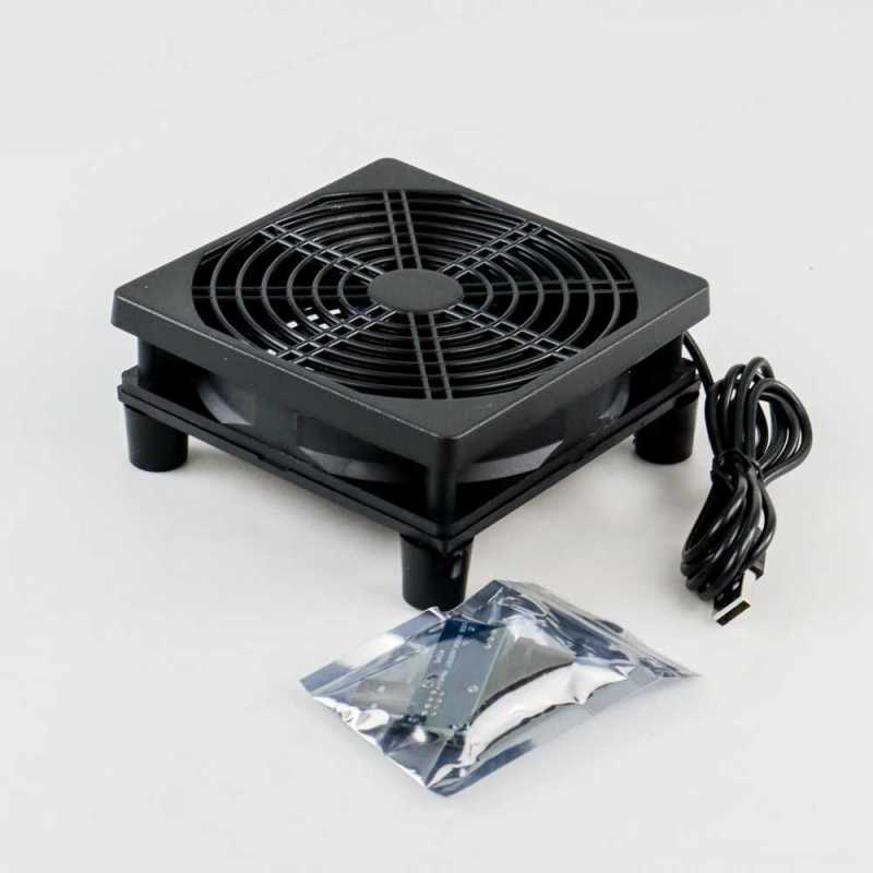 Jual Sxdool Router Fan Cooler Diy Usb 120mm With Controller Di Seller ...