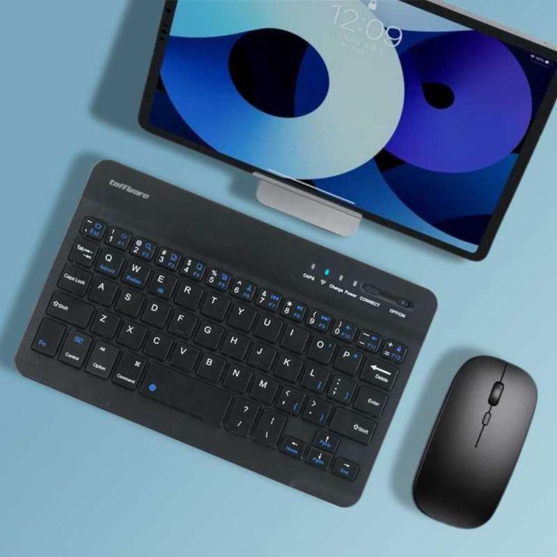 Jual Wireless Bluetooth Keyboard Rechargeable Km78d Keyboad Kibord ...