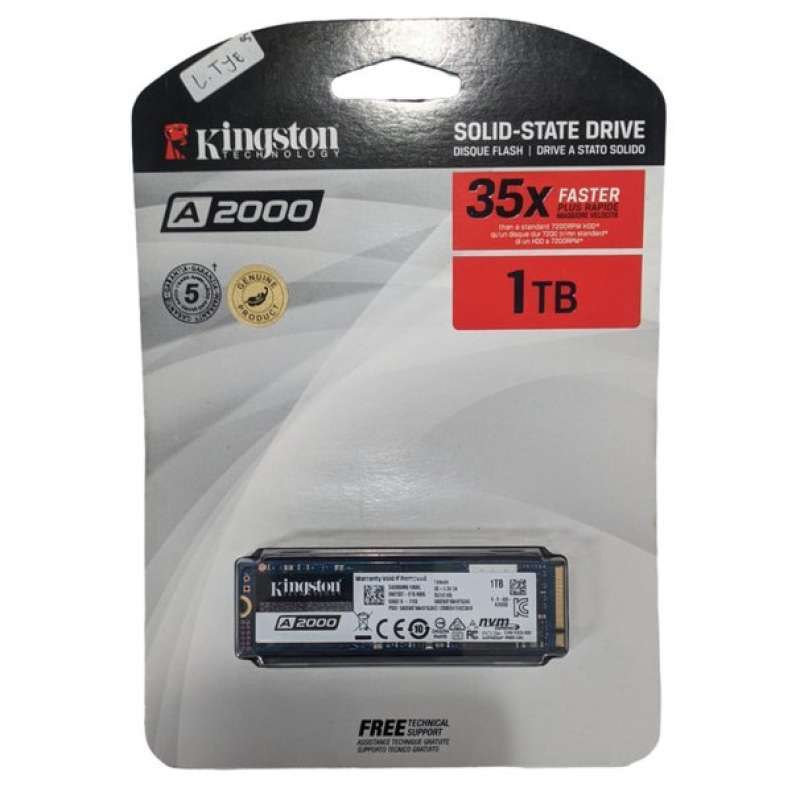 Promo Ssd M2 Nvme Kingston A2000 1tb Pcie Diskon 23% Di Seller Praptuma ...