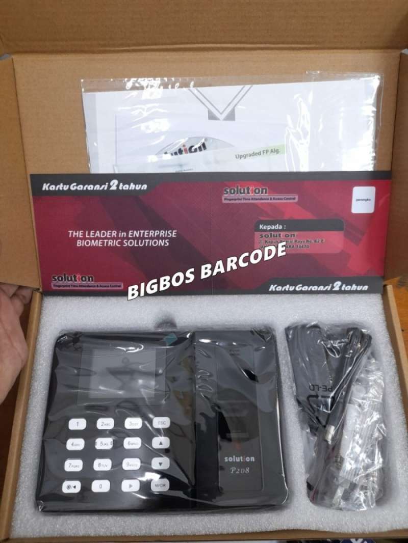 Promo Mesin Absen Fingerprint Solution P207 Absensi Solution P208 Promo Mesin Absen Fingerprint Solution P207 Absensi Solution P208