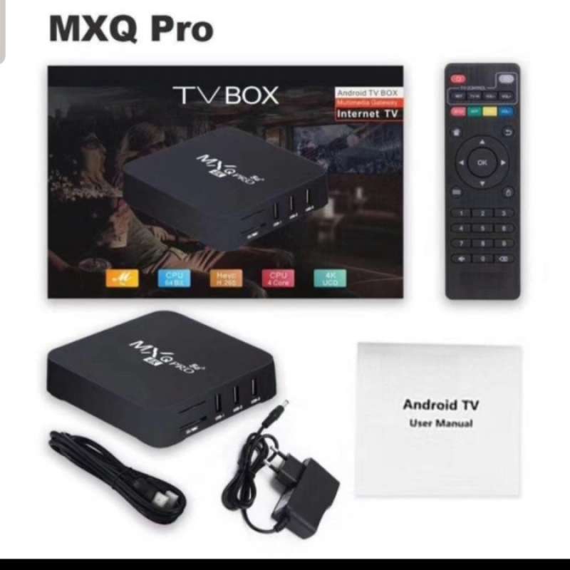 Promo Tv Box Android Mxq Pro 4k 5g Diskon 28% Di Seller Gansirsa ...