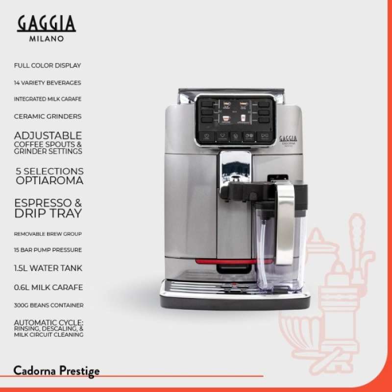 Jual Gaggia Cadorna Prestige Automatic Espresso Machine/mesin Kopi