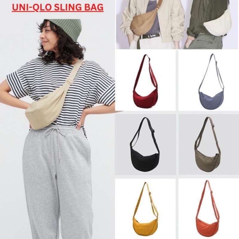 UNIQ L0 SLING BAG WATERPROOF NYLON TAS SELEMPANG BAHU MINI KOREA