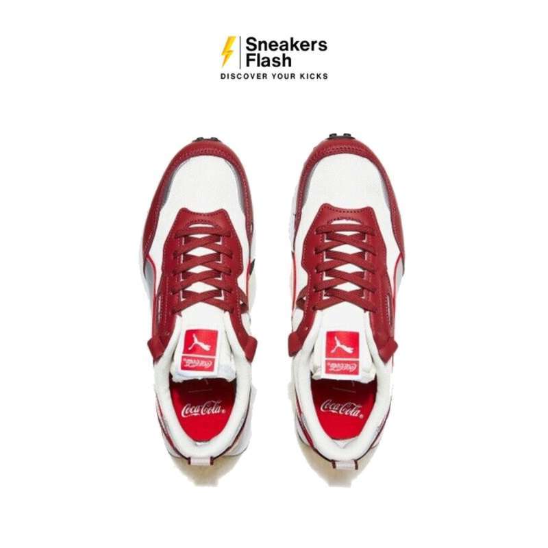 Promo Sepatu Sneakers Pria Puma Rider Fv Coca Cola Red Silver ...