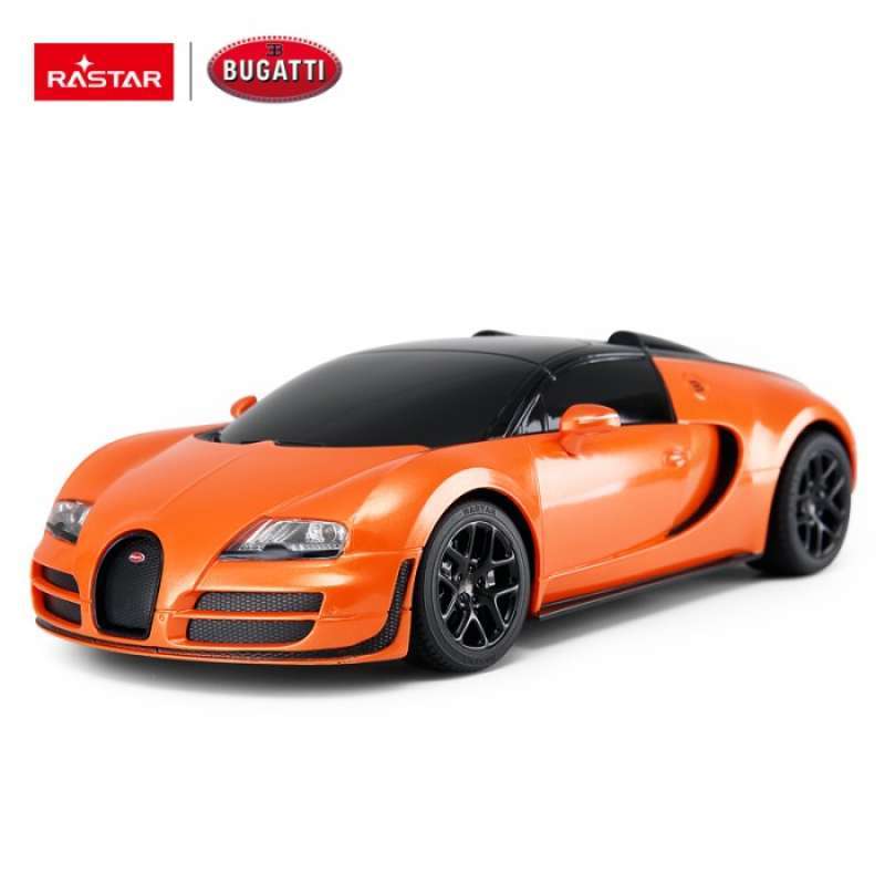 MOBIL REMOTE CONTROL RASTAR BUGATTI VEYRON GRAND SPORT VITESSE 1:18 - Main Image