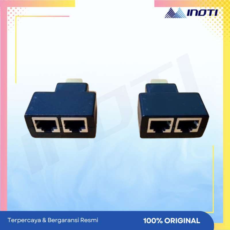 Jual Hdmi Extender Max 30m Over Kabel Lan Rj 45 Di Seller Inoti