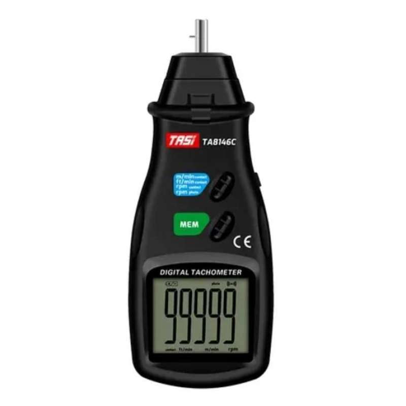 Jual Tachometer Data Logger 2in1 Tasi Ta8146c Laser Contact Rpm Tester