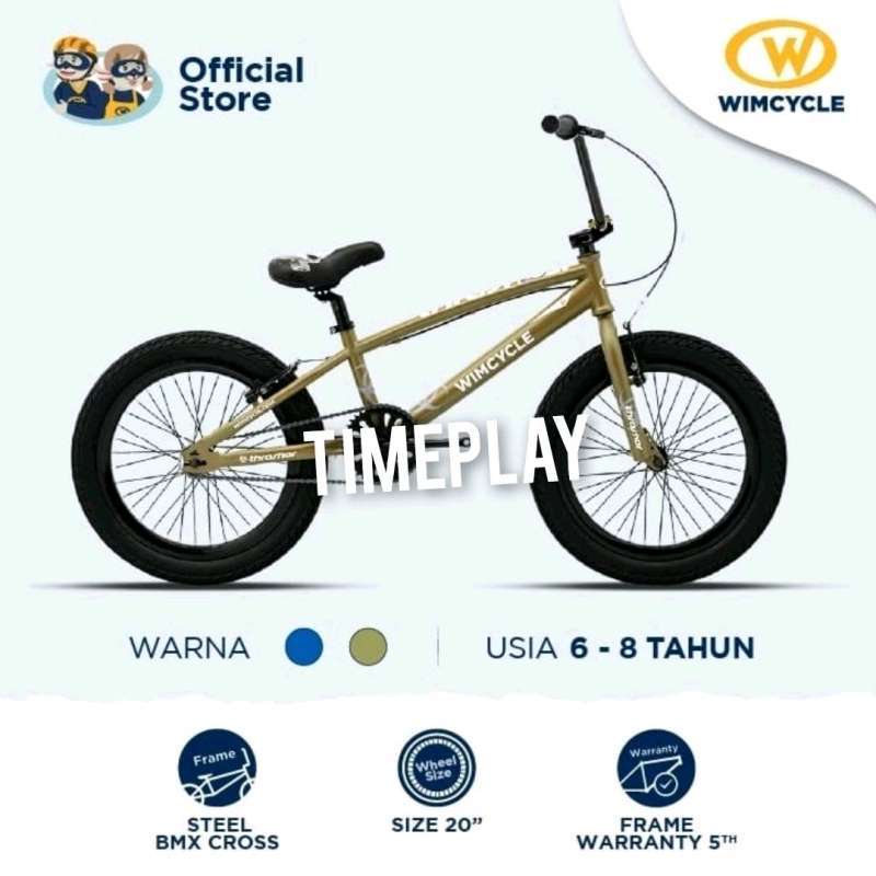 Jual Sepeda Bmx Thrasher Wim Cycle 20 Inch Di Seller Timeplay