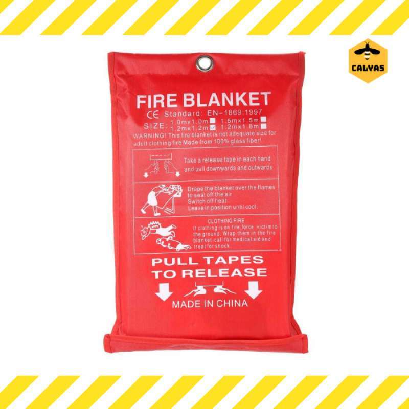 Guapi Fire Cloth Promo Kain Pemadam Api Fiberglass Fire Blanket Flame Shelter Cover ...