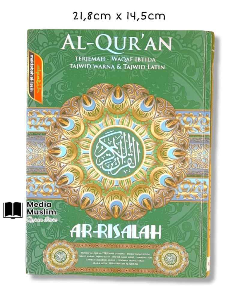 Promo Al-quran Terjemah Ar-risalah - Waqaf Ibtida' Tajwid Warna Dan ...