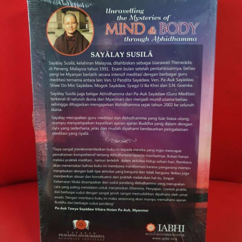 Promo Buku Unravelling The Mysteries Of Mind &body ; Through Abhidhamma ...