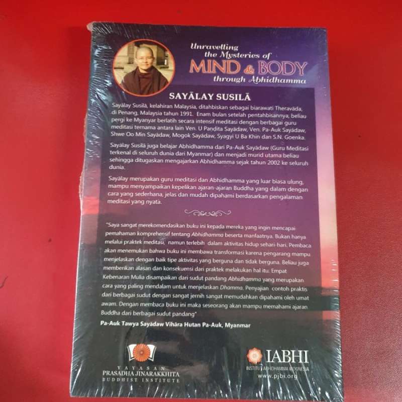 Promo Buku Unravelling The Mysteries Of Mind &body ; Through Abhidhamma ...