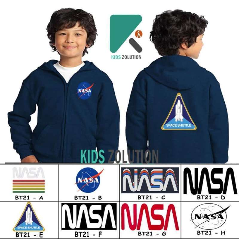 Jual Jaket nasa Anak Zipper Nasa Anak Hoodie Nasa Anak Sweater Nasa Putih L Di Seller Waroengshanum Batulayang Kab. Bandung Barat Blibli