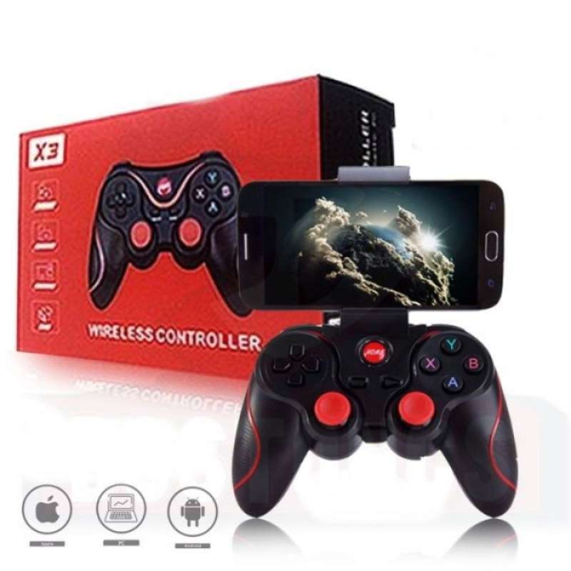Promo Gamepad X3 Wireless Controller Bluetooth Pc Androit Joystick ...