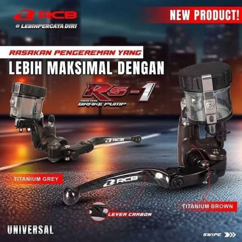 Jual Master Rem Racing Boy Rs 1 17mm Carbon Master Rem Rcb Rs 1 Carbon ...