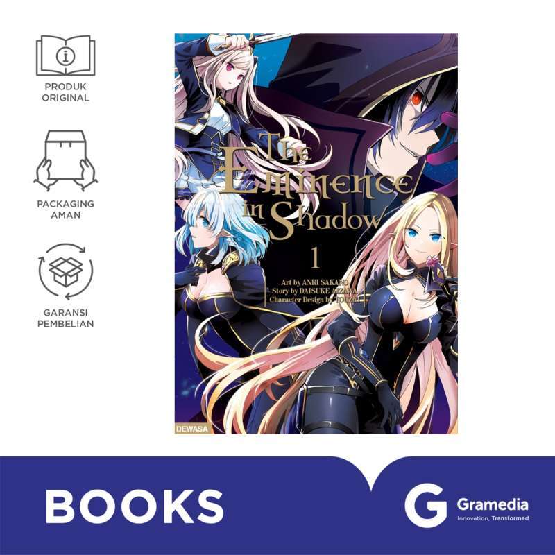 The Eminence In Shadow. Vol. 1 Jual Komik The Eminence In Shadow Vol 1 (daisuke Aizawa) Di Seller