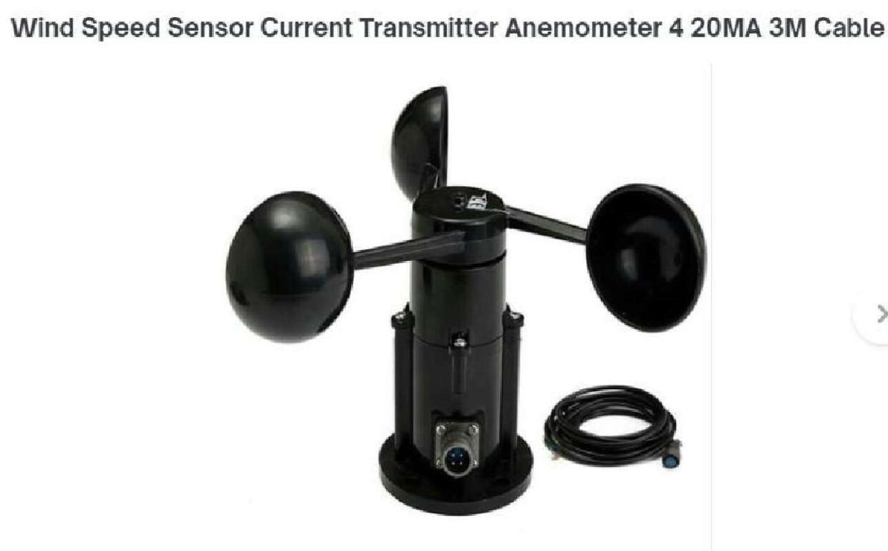 Jual Anemometer Wind Speed Sensor Ukur Kecepatan Angin Arduino ...