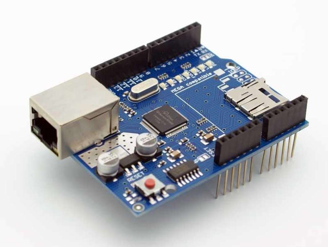 Jual Ethernet Shield For Arduino-w5100-w5200-w5500 - Dfr-w5500 Poe Di ...