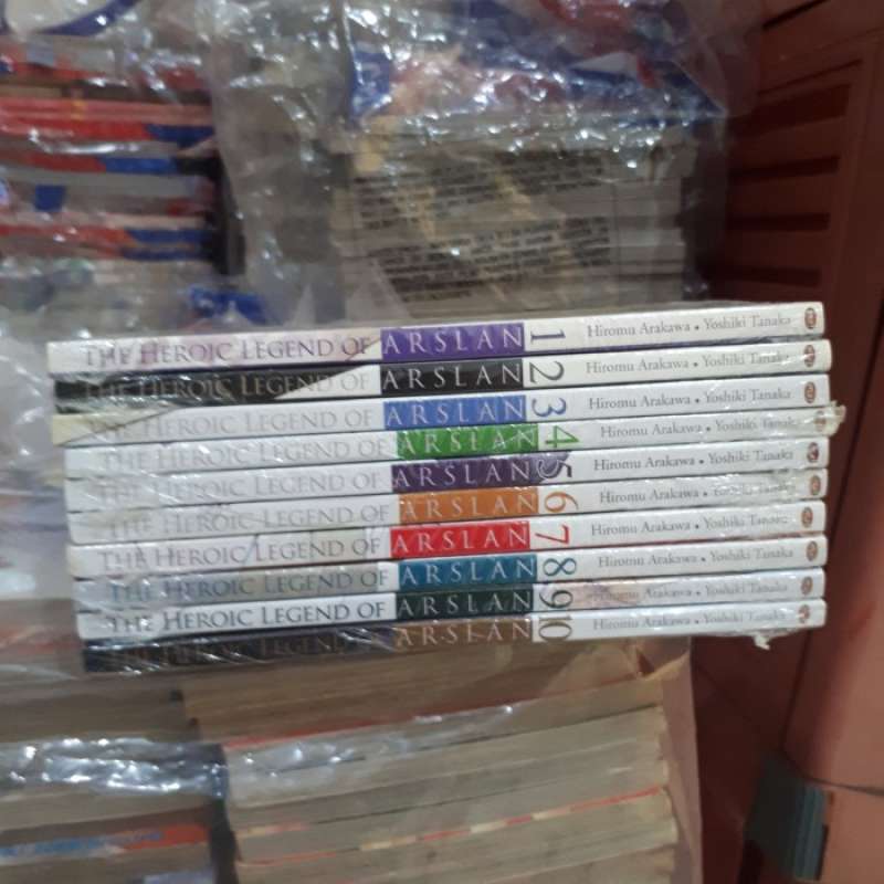 Promo Komik The Heroic Legends Of Arslan 110 Segel Diskon 27 Di
