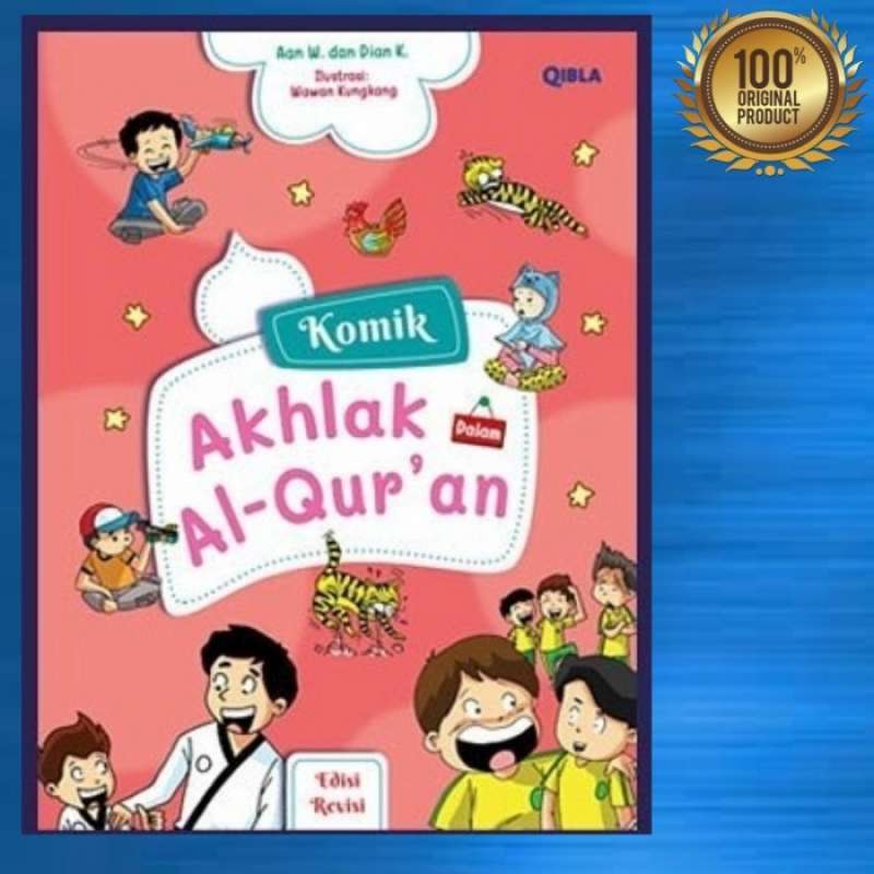 Promo Komik Akhlak Dalam Al - Qur'an - Original - Cover Baru Diskon 27% ...