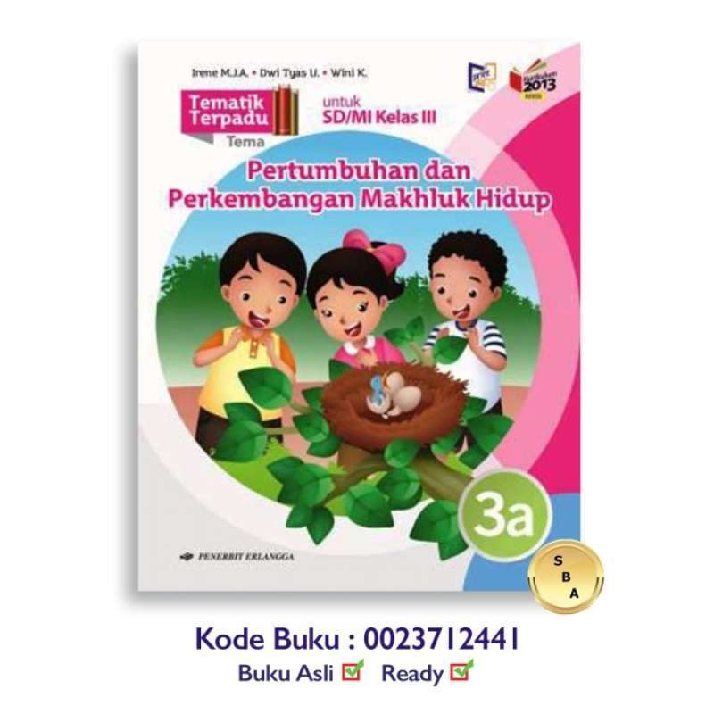 Promo Buku Tematik Terpadu Kelas 3 Sd Kurikulum 2013 Revisi K13n ...