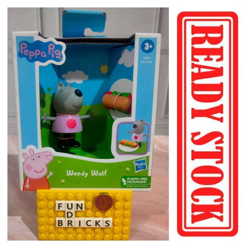 Jual Peppa Pig Wendy Wolf With Hotdog Action Figure Di Seller Fun D Bricks Sunter Agung Kota Jakarta Utara Blibli