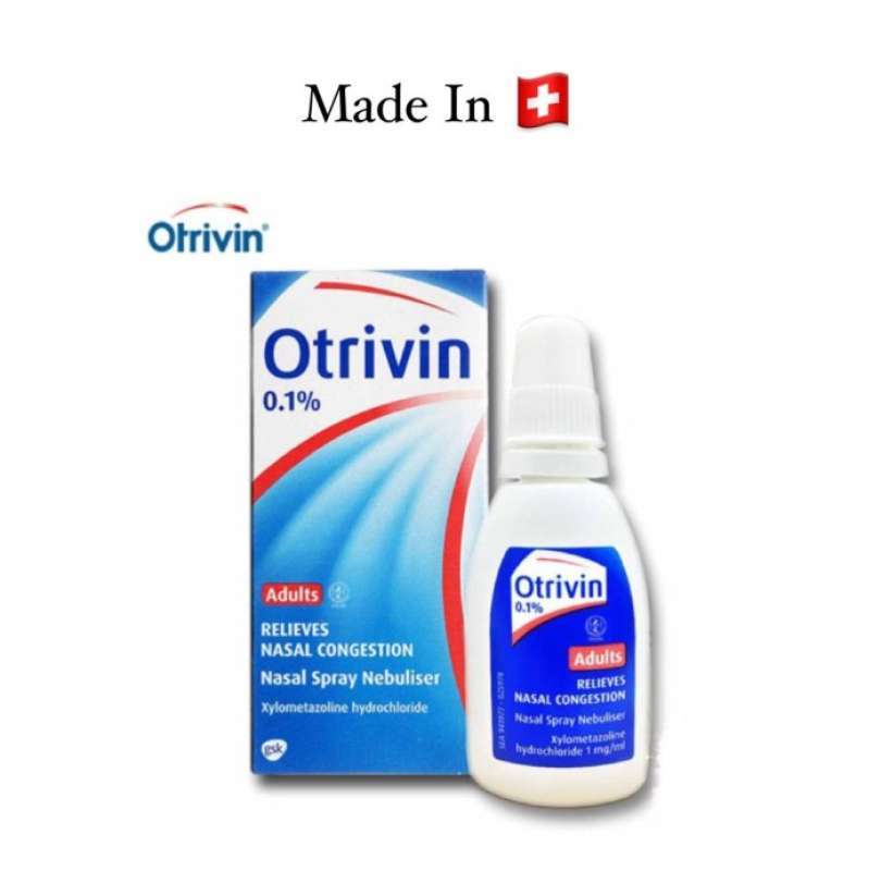 Promo Otrivin For Nasal Congestion 10ml Diskon 33 Di Seller Medika