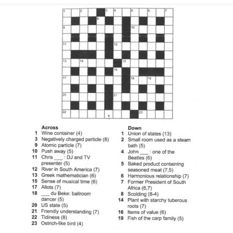 Promo Buku Impor Large Print Crosswords Diskon 29 Di Seller Huka Shop