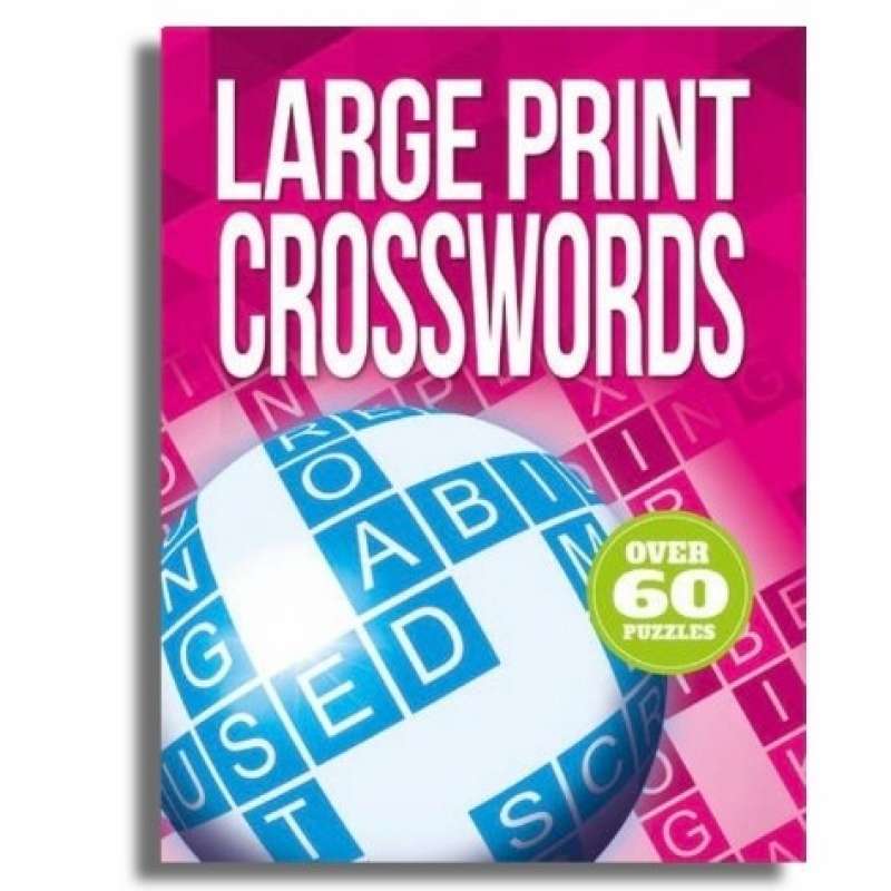Promo Buku Impor Large Print Crosswords Diskon 29 Di Seller Huka Shop