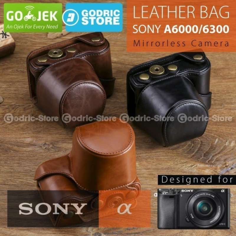 Jual Sony Alpha A6000 A6300 Leather Bag Case Tas Kamera Mirrorless Di Seller Rumix Cengkareng Timur Kota Jakarta Barat Blibli