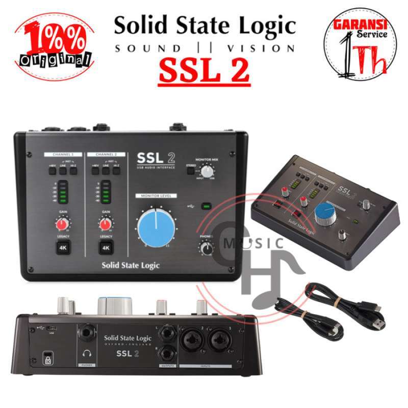 Promo Solid State Logic Ssl 2 Ssl2 Soundcard Diskon 23% Di Seller ...