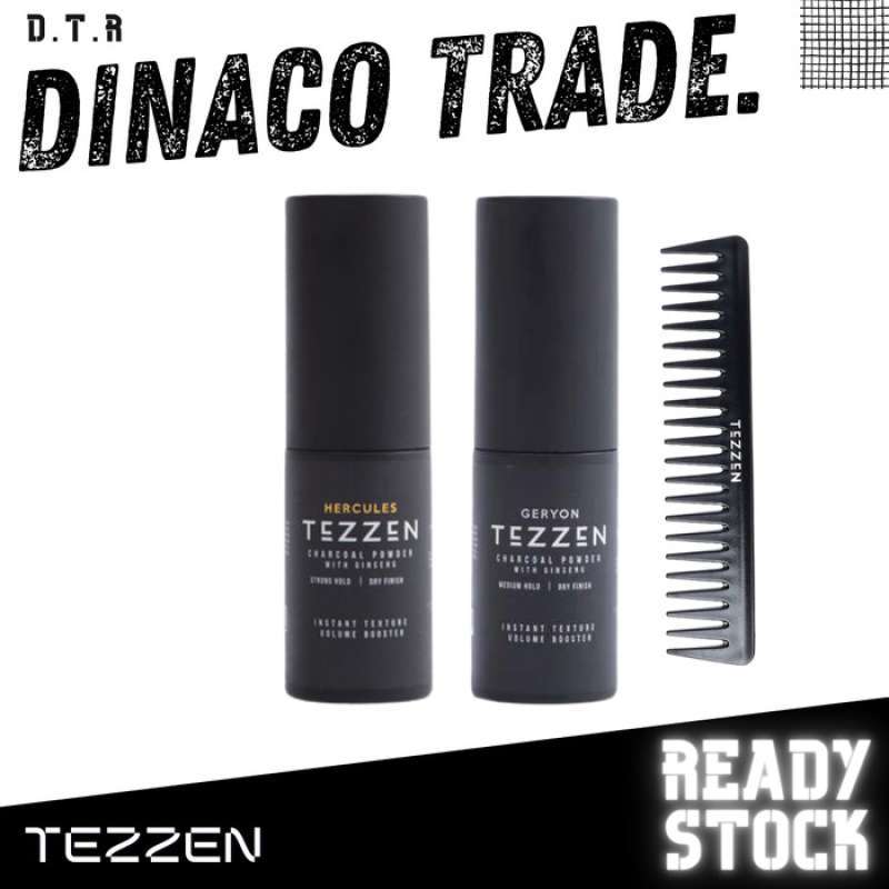 Promo Tezzen Hercules & Geryon H Styling Powder Charcoal + Ginseng